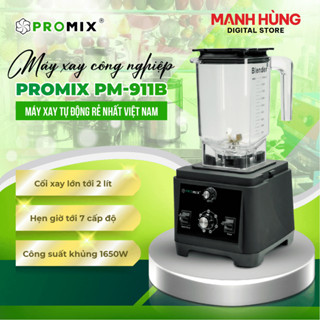  Máy Xay Sinh Tố Promix PM-911B - Dung Tích 2 Lít - Công Suất 1650W - Bảo Hành 36 Tháng 