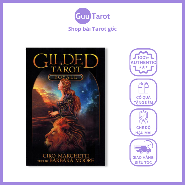 Bộ Bài Gilded Royale Tarot Kit (Guu Tarot Shop)