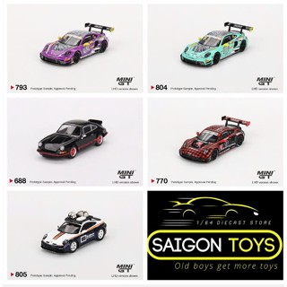 Saigontoys - Xe mô hình MiniGT Porsche các loại - Xe mô hình tỷ lệ 1:64 hãng Mini GT