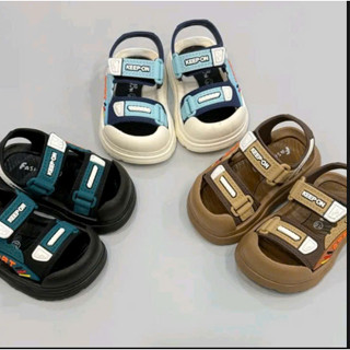 Form Sandal BM02- Dép quai hậu bé trai, bé gái mẫu nhí  bít mũi chống trơn trượt, chống vấp , đế cao su mềm êm 18-27