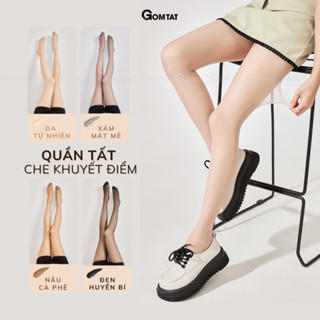 Quần tất nữ da chân GOMTAT che khuyết điểm, tàng hình xuyên thấu, siêu thoáng khí - D16-A078
