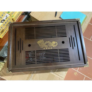 Khay gỗ ấm chén từ gỗ sồi đỏ