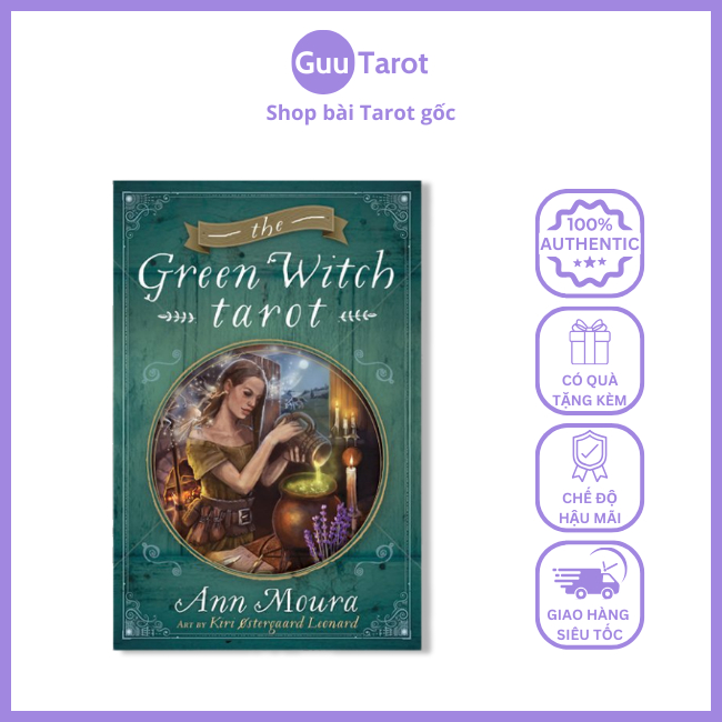 Bộ Bài Green Witch Tarot (Guu Tarot Shop)