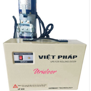  Bộ Lưu Điện Cửa Cuốn YH - Việt Pháp- Titan   2 Ắc Quy   -Bộ Ắc Quy Tích Điện Dự Phòng Cửa Cuốn Cổng Tự Động 