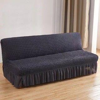 Ga bọc sofa bed  - vỏ bọc ghế sofa không tay vịn vải ô vuông