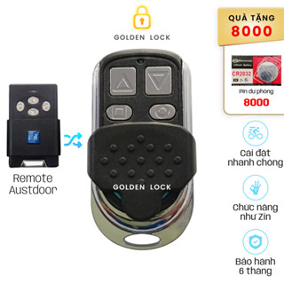 Remote cửa cuốn Austdoor sóng 315 Mhz không chống nước mẫu mới (tặng pin dự phòng)