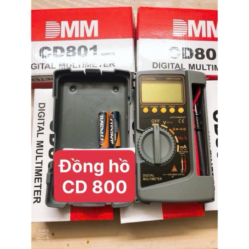 Đồng hồ vạn năng CD800