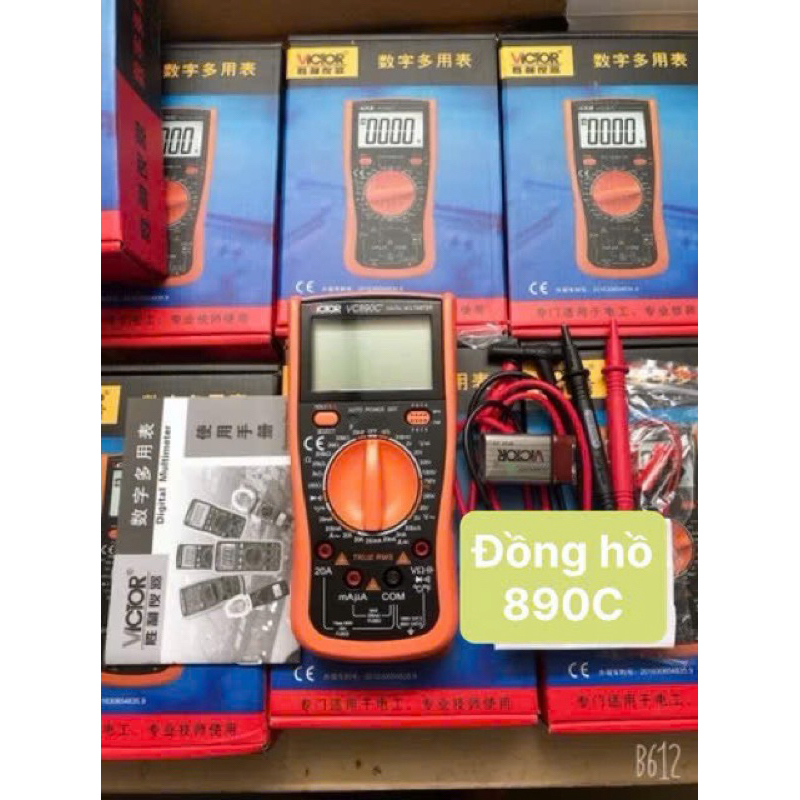 Đồng hồ vạn năng VICTOR 890c+