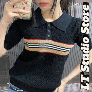  Áo len nữ cộc tay cổ bẻ len lưới free size kiểu len bbr xinh xắn mã 943 