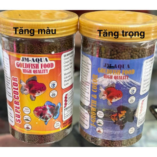 Cám Cá Vàng Ranchu panda cá ba đuôi   JM -AQUA hủ 500g