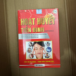 Hoạt huyết dưỡng não - HOẠT HUYẾT TIỀN ĐÌNH ANPHARCO Hết lo đau đầu chóng mặt rối loạn tiền đình