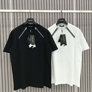  Áo thun unisex nam nư chữ A phối 2 khoá cực đẹp chất liệu cotton tag mac siêu đẹp thời trang 