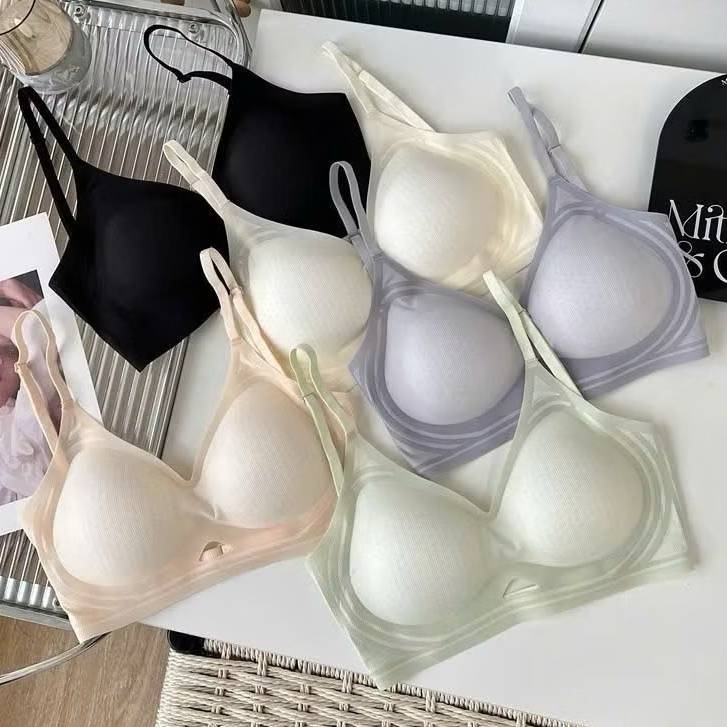 Áo lót nữ,áo bra su dây chéo đệm 2.5cm tàng hình không lộ viền mát,nhẹ, mềm .Đẹp 9736