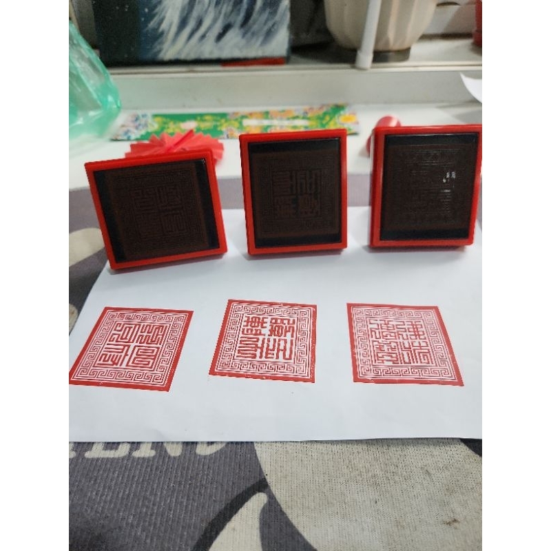 Dấu triện thông dụng, dấu flash Ấn tam bảo, Ngọc hoàng, liên hoa  tứ phủ Thấm mực