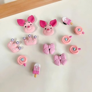   Có sẵn  Jibbitz Heo Hồng Set Hình gắn dép Cross dễ thương 