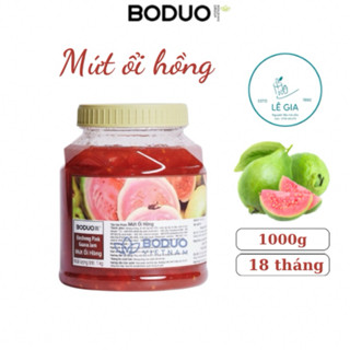 Mứt ổi hồng Boduo hộp 1kg
