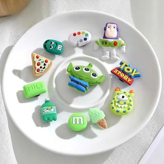   Có sẵn  Jibbitz Heo Hồng Set Hình gắn dép Cross dễ thương 