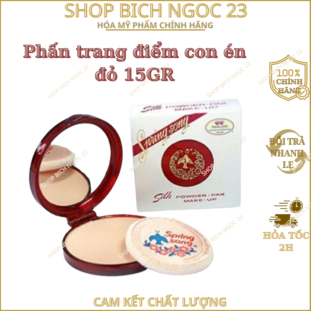 Phấn trang điểm con én đỏ 15GR
