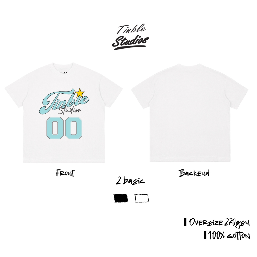 Áo Oversize 00 - Cotton Dày 270GSM – Local Brand TINBLE