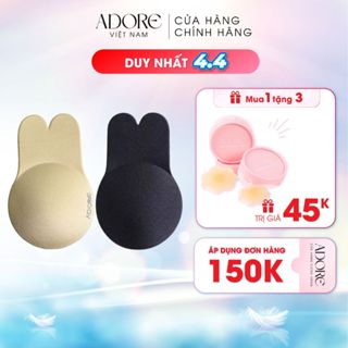 Miếng dán nâng ngực tai thỏ, Miếng dán tai thỏ Adore nâng ngực siêu dính - Hàng chính hãng