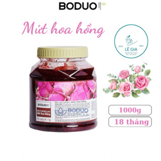 Mứt hoa hồng Boduo hộp 1kg