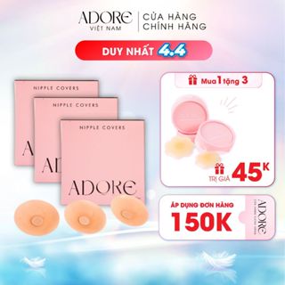 Combo Miếng dán ngực Adore các loại, Combo dán ngực, dán đầu ti adore