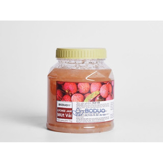 Mứt vải Boduo hộp 1kg new