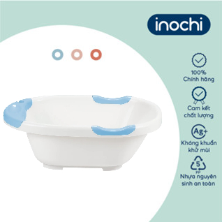 Chậu Thau tắm cho bé Notoro Plus Inochi Thiết Kế Rộng Có Tay Nắm loại to Nhựa PP kháng khuẩn an toàn cho bé từ sơ sinh 