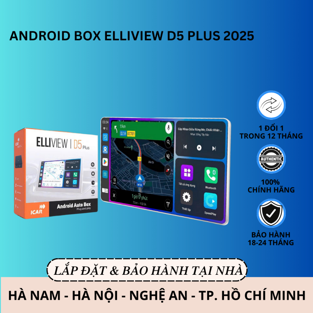 Android Box Elliview D5 PLUS 2025 | Mới Nhất