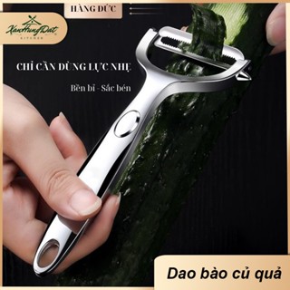  dụng cụ dao bào dao gọt vỏ củ quả - trái cây inox 304 thép không gỉ cao cấp CJ-007 