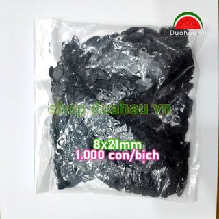 [1.000 cái] Hạt dưa sắt THẲNG NK - màu ĐEN