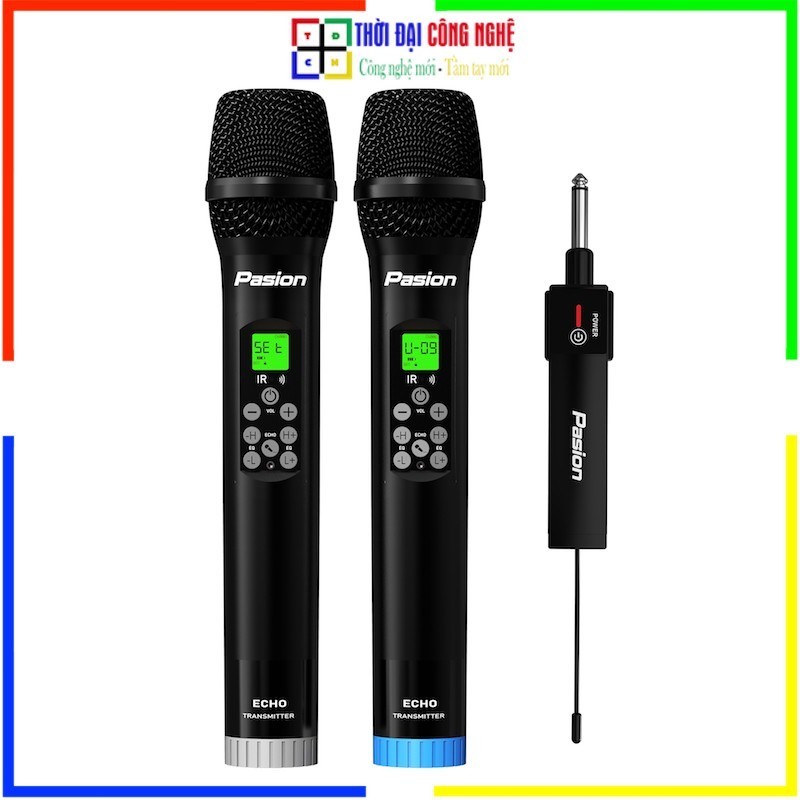 Mic Không Dây PARAMAX PASION ECHO chính hãng - Bảo hành 12 tháng, 1 đổi 1 trong 30 ngày.