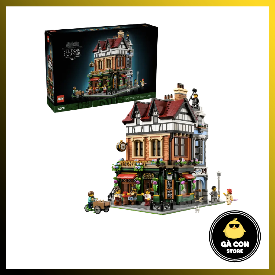 Đồ chơi lắp ráp ICONS 10350 Tudor Corner - Góc Tudor (Hàng có sẵn )