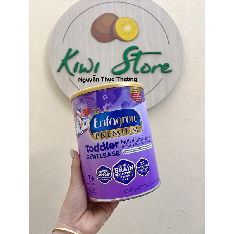 Sữa ENFAGROW GENTLEASE TODDELR Mỹ thuỷ phân 1 phần cho bé dị ứng đạm bò 12m+ 825gr