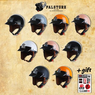 Mũ bảo hiểm Napoli Pug Ver.3 - Black cao cấp phong cách Nhật Bản - Đủ màu