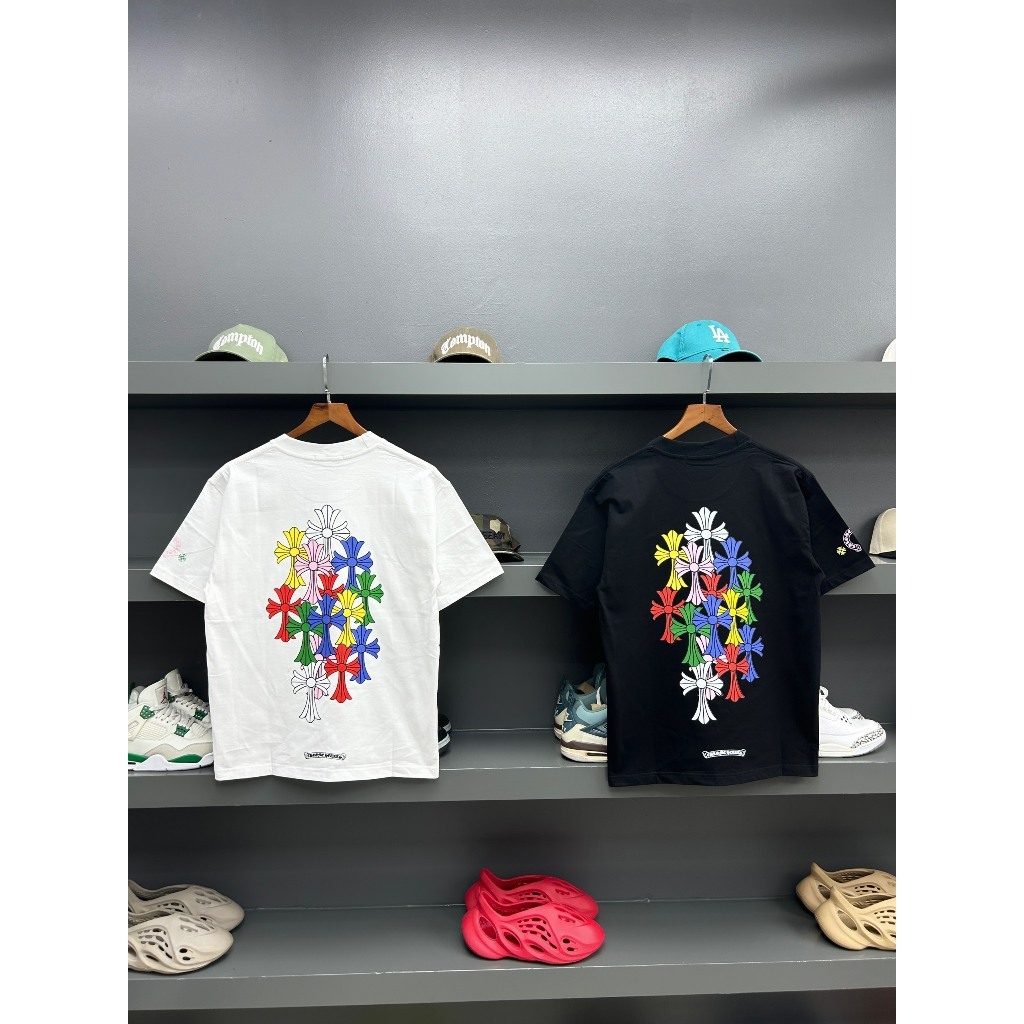 Áo thun Chrome Hearts Multi Color Cross Cemetery