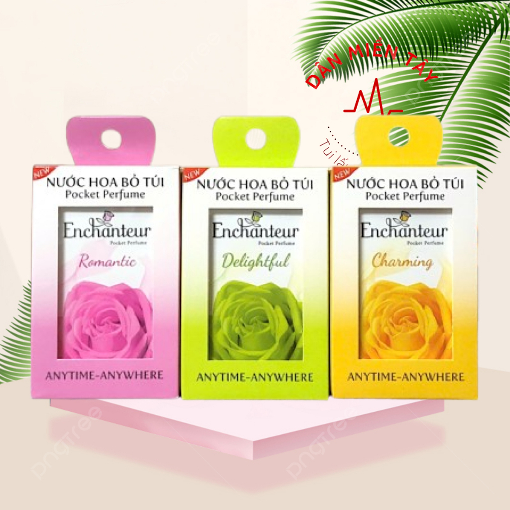 Nước Hoa Nữ Enchanteur 18ml – Bỏ Túi Nhỏ Gọn, Hương Nữ Tính Ngọt Ngào