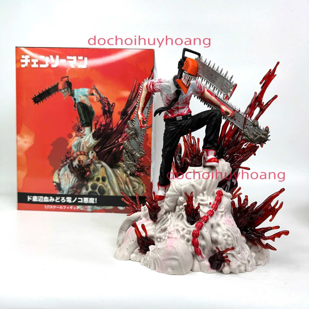 Mô Hình CHAINSAW MAN Denji Quỷ Cưa Cao 26cm