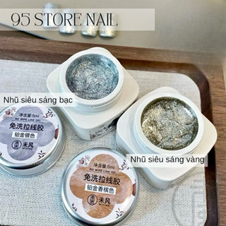 Gel nhũ siêu sáng ANNIES - gel nhũ vẽ viền , trang trí móng cao cấp ANNIES hũ 8gam