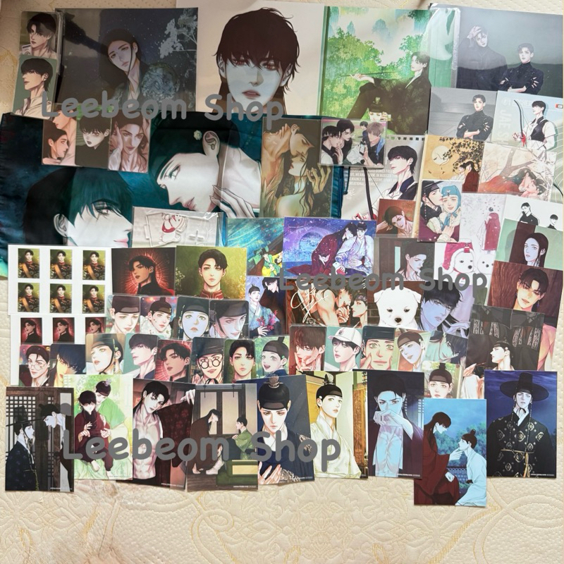 [HÀNG OFF] Photocard Quỷ dạ khúc The ghost's nocturne 귀야곡 Jeashin Leenok lezhin goods boylove bl man