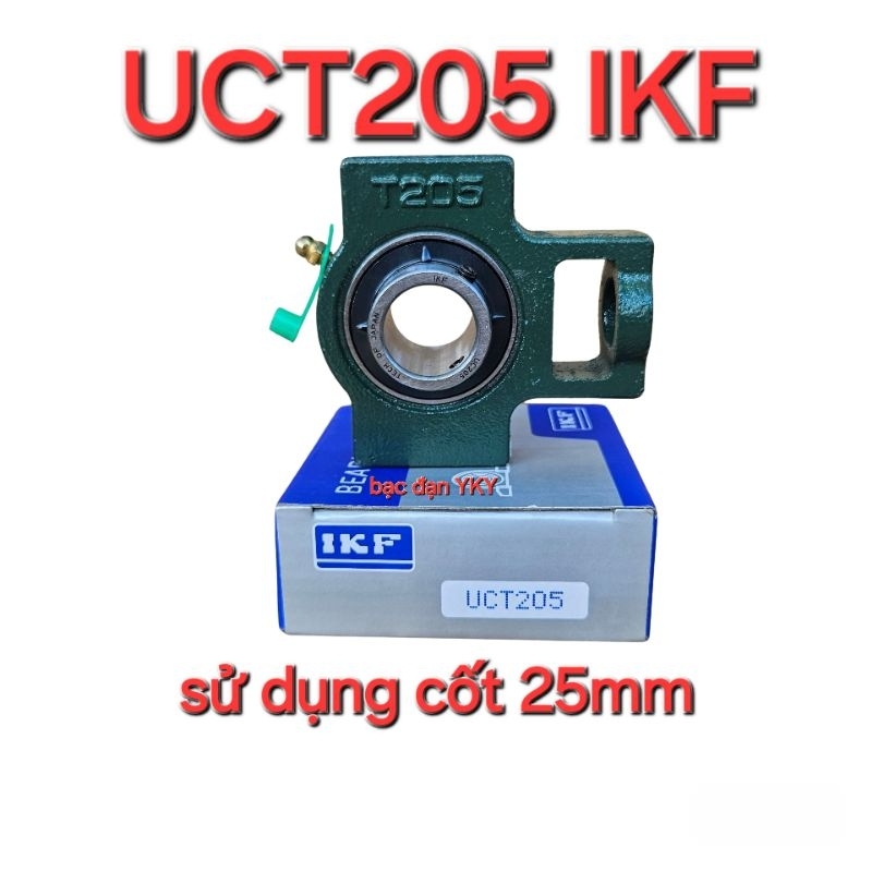 Gối đỡ vòng bi UCT205 IKF ( sử dụng cốt 25mm)