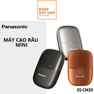  Máy Cạo Râu Panasonic Mini Nhỏ Gọn ES-CM20 Dành Cho Nam Và Nữ Với Hệ Thống Cắt 2 Lưỡi và Sạc USB Type C Cạo Khô và Ướt 