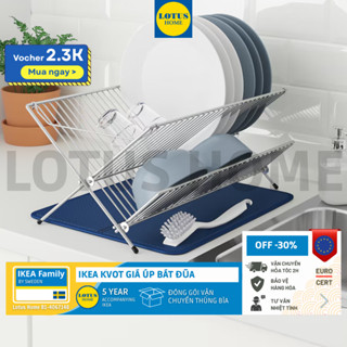 IKEA giá úp cốc đĩa bát đũa có thể gập gọn IKEA KVOT