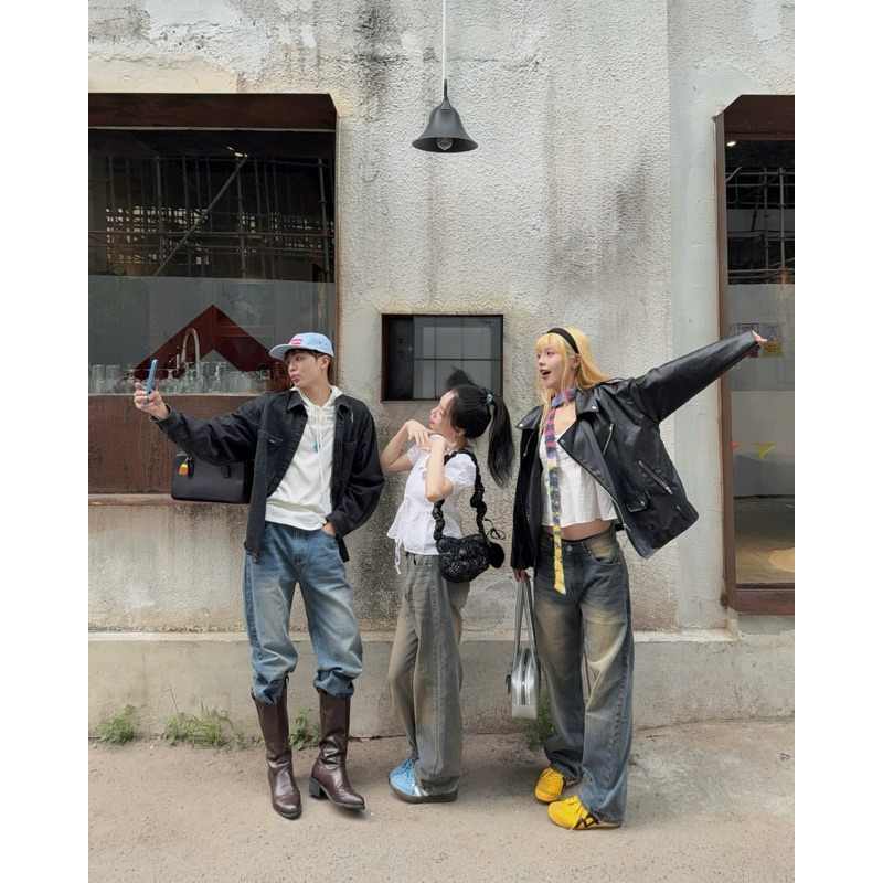 [7 MÀU MỚI] WIDE STRAIGHT JEANS WHOSE - Quần jeans ống đứng Whose Studio | BigBuy360 - bigbuy360.vn