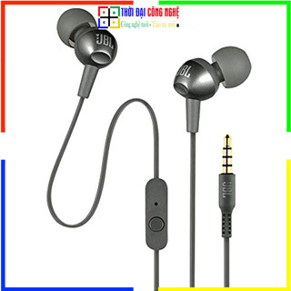  Tai nghe nhét tai JBL C200SI Chính Hãng - Dây dài 1m đầu cắm 3.5mm 