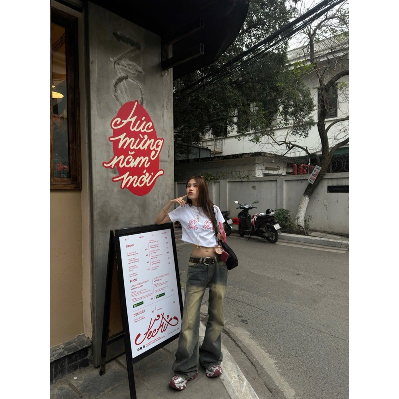 LOE GRIND FLARED JEANS WASH VER 1 - Quần jeans ống loe wash Whose Studio 1756 | BigBuy360 - bigbuy360.vn