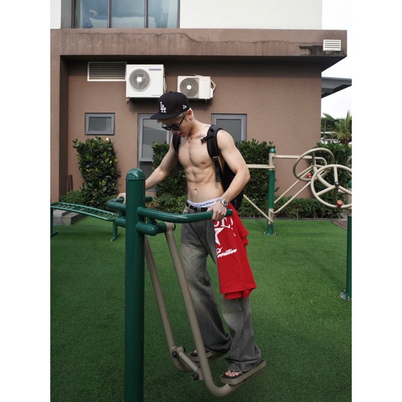 LOE GRIND FLARED JEANS WASH VER 1 - Quần jeans ống loe wash Whose Studio 1756 | BigBuy360 - bigbuy360.vn