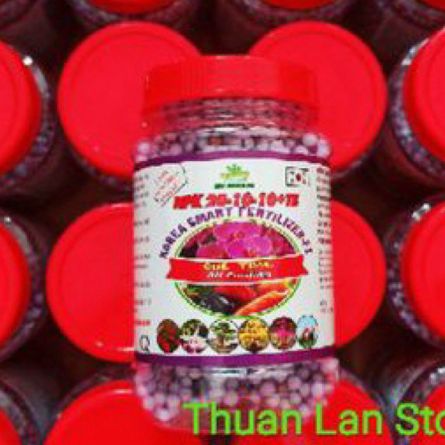 Phân Tan Chậm Hàn Quốc 20-10-10+TE hũ 150g