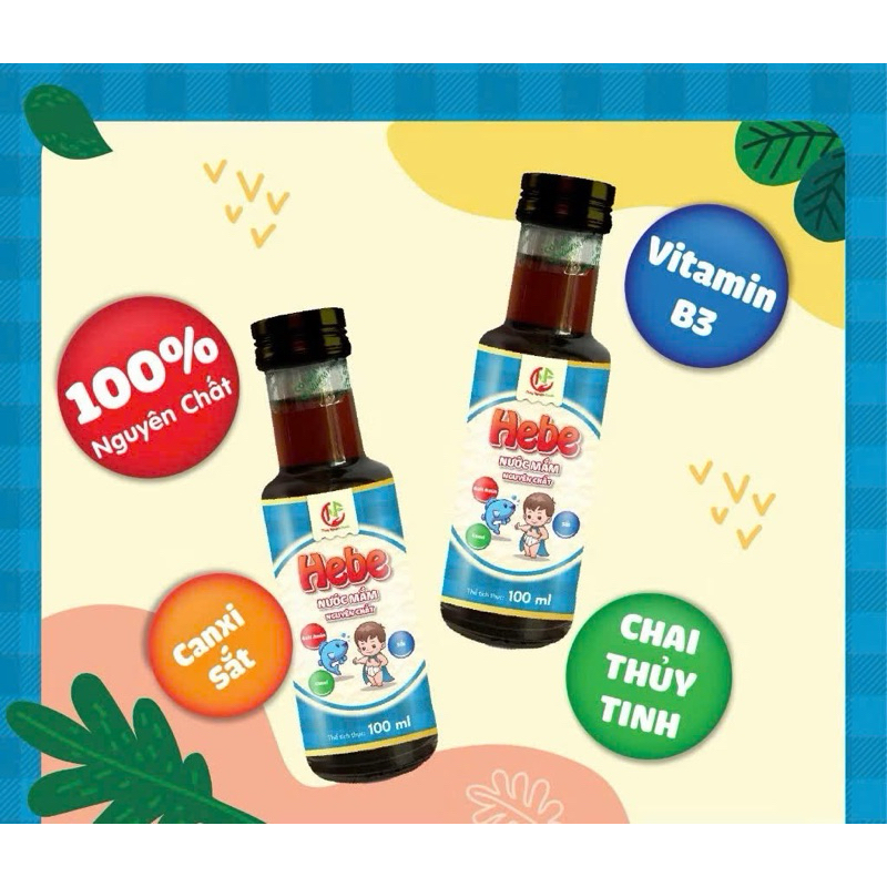 ✅ Nước mắm ăn dặm Hebe