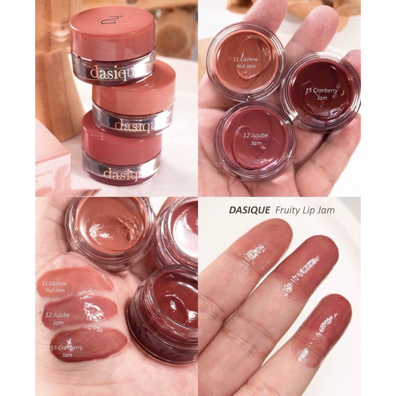 Son Dưỡng Dasique Fruity Lip Jam son thuần chay